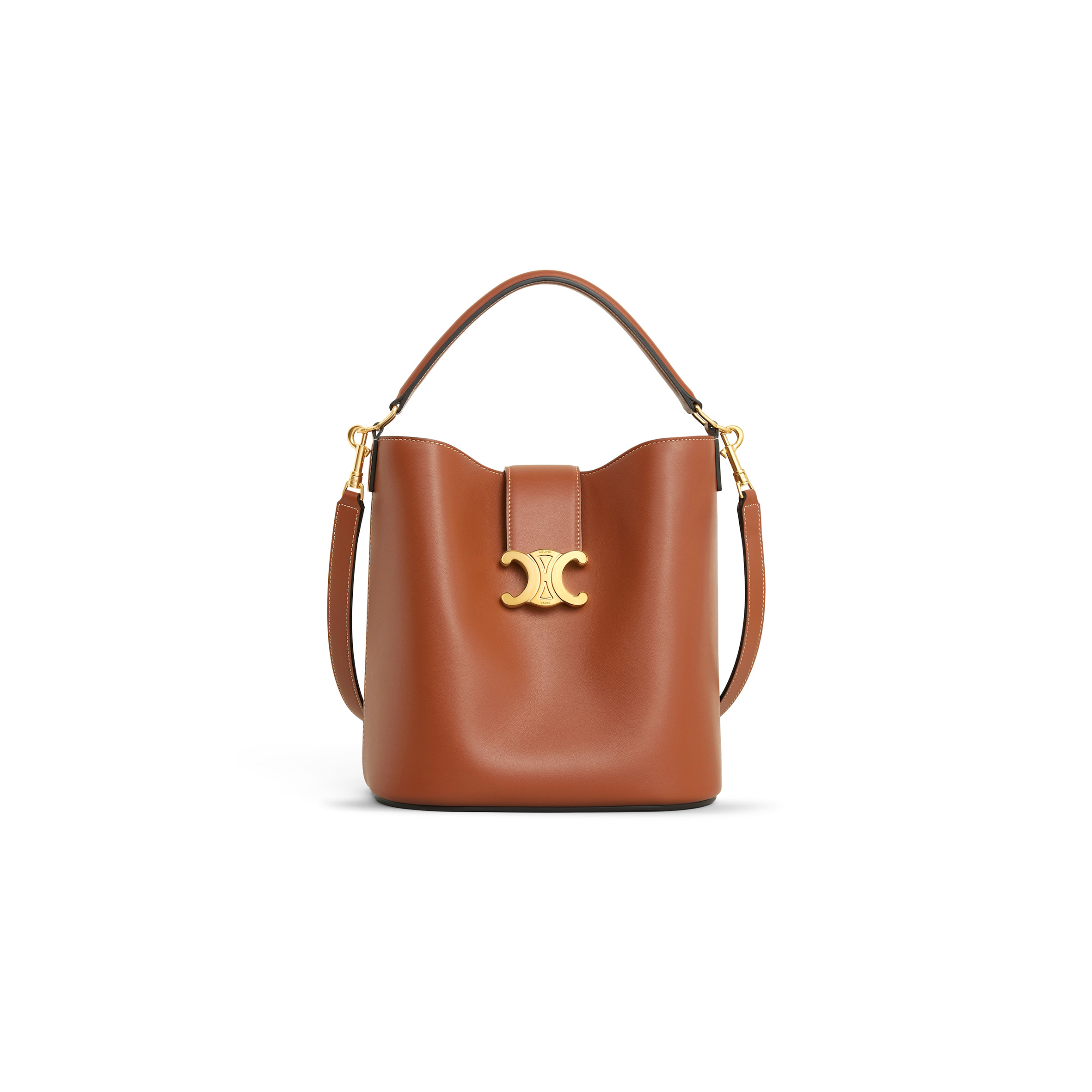 Ce**e medium bucket l0*ise in smooth calfskin 116613fx9.04lu (28*24*16cm)